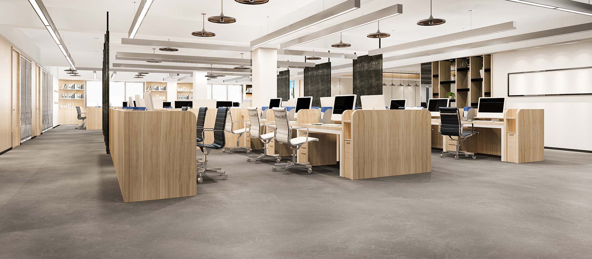 3d rendering of a business meeting or working room in an office building