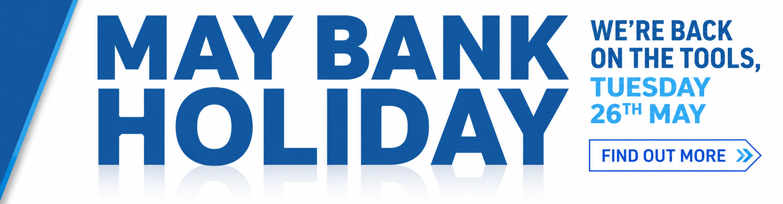 May Bank Holiday Opening Hours 2026 - George Lines Civils and Landscape Merchants