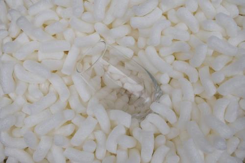 Loose Fill EcoFlo White Biodegradable 15 Cubic Foot Bag