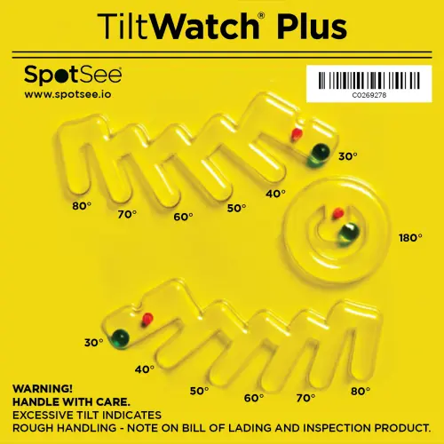 Tiltwatch Plus Tilt Indicator Including Companion Labels Pack 50