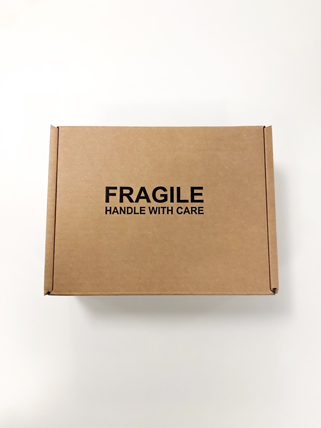 Postal Box Marked Fragile With Multi Depth Foam Inserts 245x195x95mm