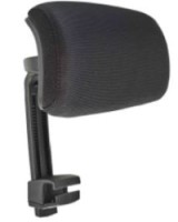 Black Frame Black Fabric Headrest for AWC600