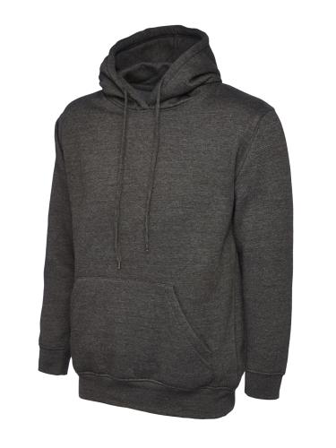Classic Hooded Sweatshirt - Charcoal - XXLarge
