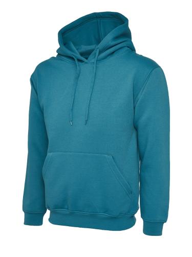 Classic Hooded Sweatshirt - Jade - XSmall