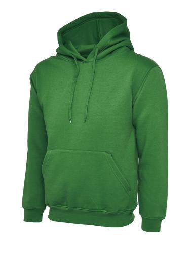 Classic Hooded Sweatshirt - Kelly Green - Small