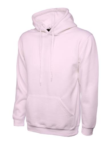 Classic Hooded Sweatshirt - Pink - XXLarge