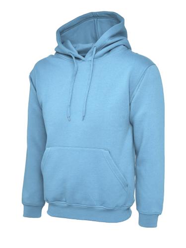 Classic Hooded Sweatshirt - Sky - XLarge