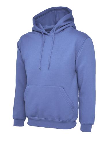 Classic Hooded Sweatshirt - Violet - Large