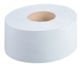 2 ply Mini Jumbo Toilet Roll - 60mm Core 150m x 90mm x 12 Rolls