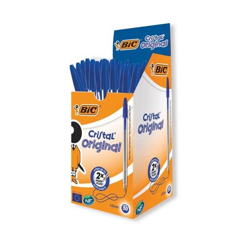 I/S Bic Medium Blue Pens 72998