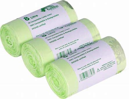 Compostable Food Waste Bags 8L - Roll 50