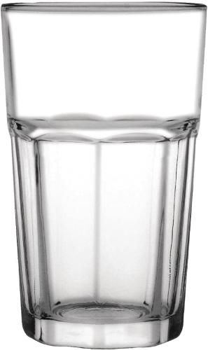 Toughened Glass Hi Ball Glasses 425ml, Pack of 12