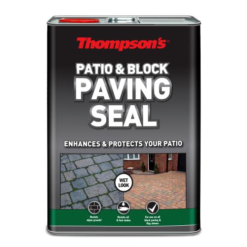 THOMPSON PATIO & BLOCK PAVING SEAL WET LOOK 5LTR
