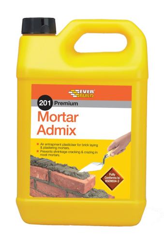 EVB PREMIUM MORTAR ADMIX 201 5LTR   