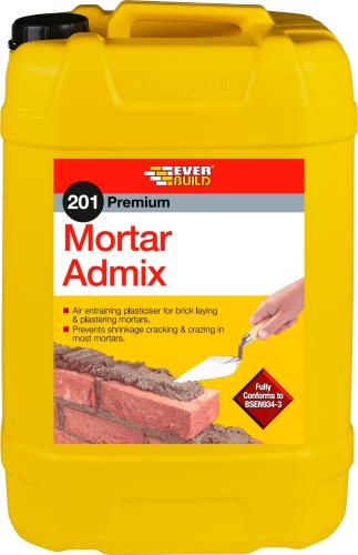 EVB MORTAR ADMIX/PLAS 25LTR                                 