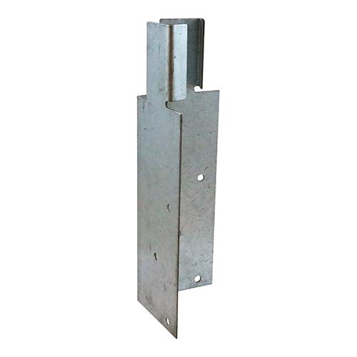 MORTICE ARRIS RAIL BRACKET GALV