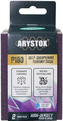AXUS ONYX SERIES ABRASIVE BLOCKS GRIT 180 P.2