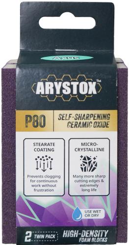 AXUS ONYX SERIES ABRASIVE BLOCKS GRIT 80 P.2