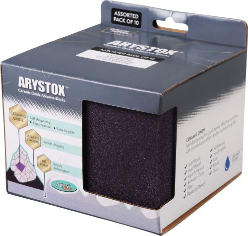 AXUS ARYSTOX CERAMIC BLOCK ASSORTED 10PK