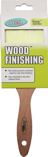 AXUS LIME SERIES WOOD FINISHING BRUSH 75mm