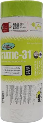 AXUS PRE-TAPED PROTECTION FILM 24MM X 20MTR