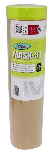 AXUS MASK-31 PRE TAPED PROTECTION PAPER 60CMX25M