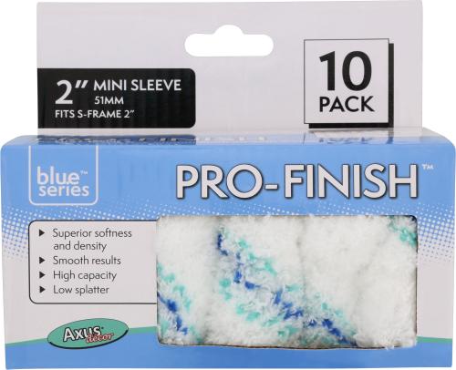 AXUS PRO-FINISH 2" MINI ROLLER PACK 10