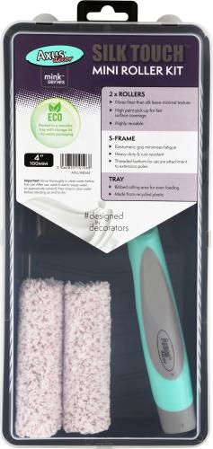 AXUS SILK TOUCH MINI ROLLER KIT 4"