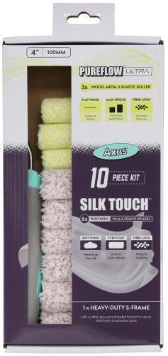 AXUS PUREFLOW ULTRA KIT 4" ROLLER KIT 10 PACK