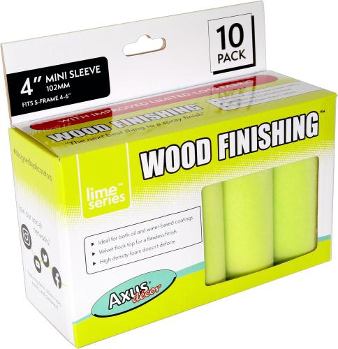 AXUS WOOD FINISHING ROLLER 4" P.10