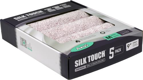 AXUS SILK TOUCH ROLLER 9" 5PCK