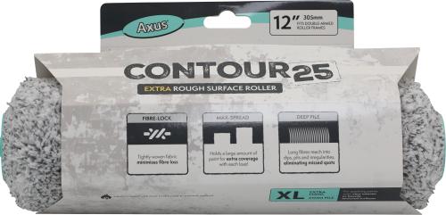 AXUS CONTOUR 25 ROLLER XL PILE 12"