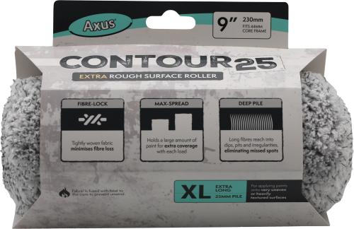 AXUS CONTOUR 25 ROLLER XL PILE 9"