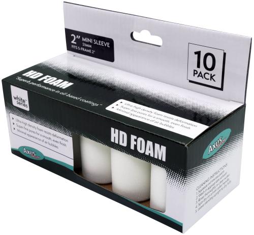 AXUS WHITE SERIES HD FOAM MINI ROLLER 50mm P.10