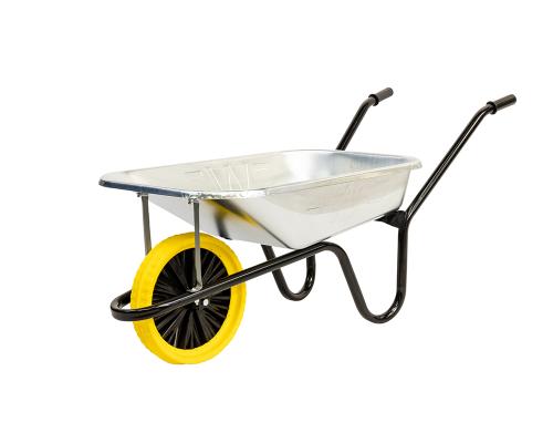 WLS WHEELBARROW GALVANISED 85LTR CAMDEN PUNCTURE PROOF