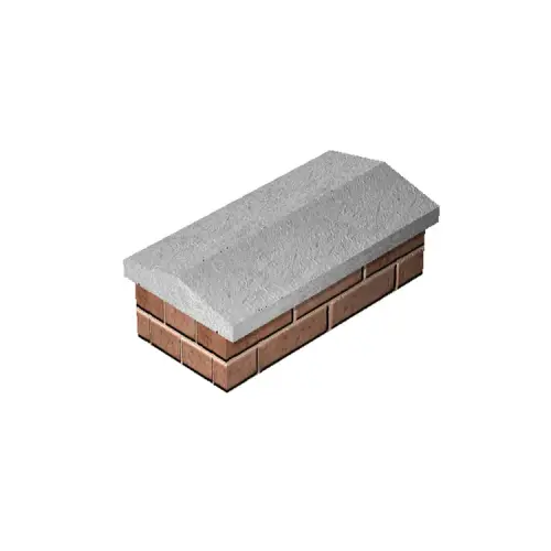 TWICE WEATHERED CAST COPING 610X355  
