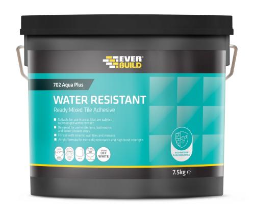 EVB WATER RESISTANT TILE ADHESIVE 5LTR    