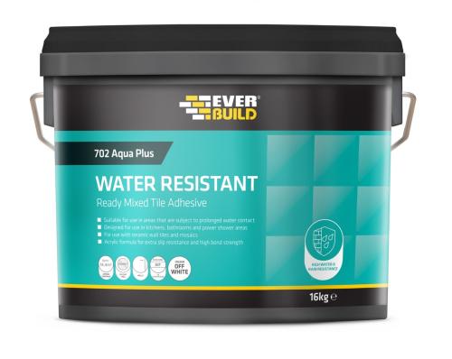 EVB WATER RESISTANT TILE ADHESIVE 10LTR                     