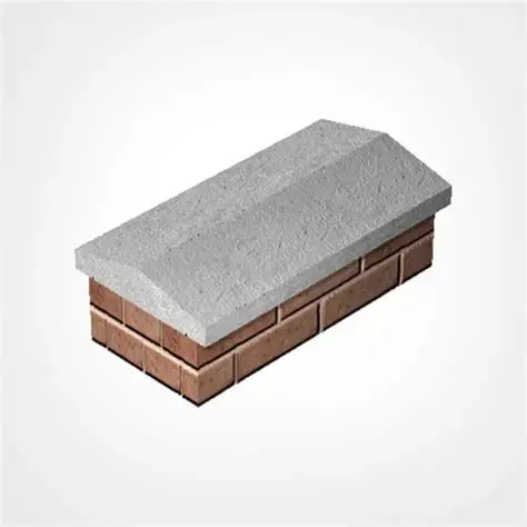 TWICE WEATHERED CAST COPING 610X300X70mm  