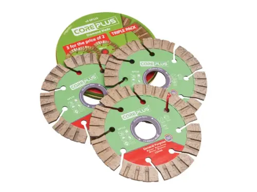 115mm Diamond Blade Triple Pack
