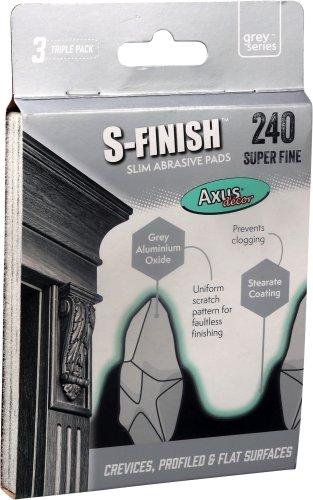 AXUS S-FINISH SUPERFINE PADS TRIPLE P240