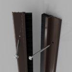Stormguard Slikseal Around Door Seal 2057mm Brown