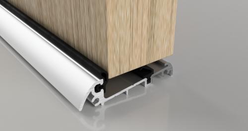 Stormguard Slimline Inward Opening 914mm Aluminium