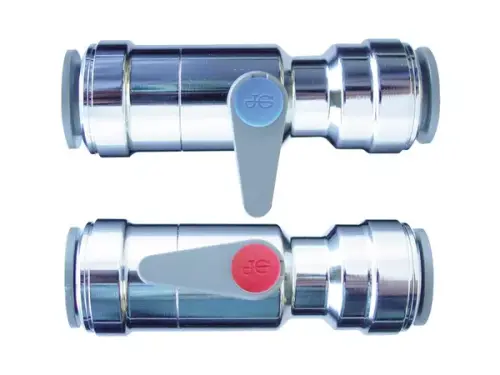 Speedfit 15mm Chrome Ball Valve