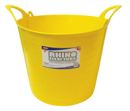 26ltr Rhino Flexitub - Yellow