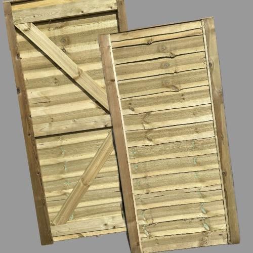 JGF Green Treated Lap Gate 1790mm X 900mm Approx (Responsibly Sourced)