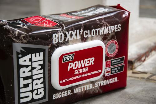 Ultra Grime Power Scrub Cleaning Wipes 80pk