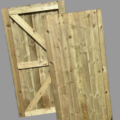 JGF Green Treated FLB Feather Edge Gate 1790mm x 900mm Approx (Responsibly Sourced)