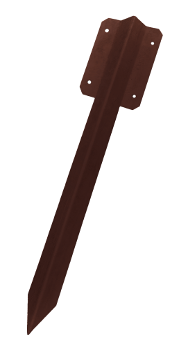 Sleeper Single Flat Spike Brown - 440mm