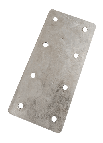 Sleeper Short Joining Plate Galv - 170mm